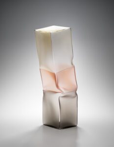 'Part I' 2025, glass, 74 x 27 x 24 cm, edition of 3 + 1 AP